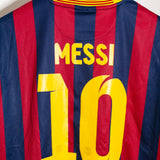 Barcelona 2013-14 Messi Home Kit (XL)