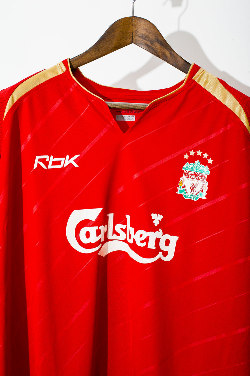 Liverpool 2005 Gerrard CL Home Kit