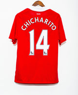 2011 Manchester United Chicharito Home Kit ( L )