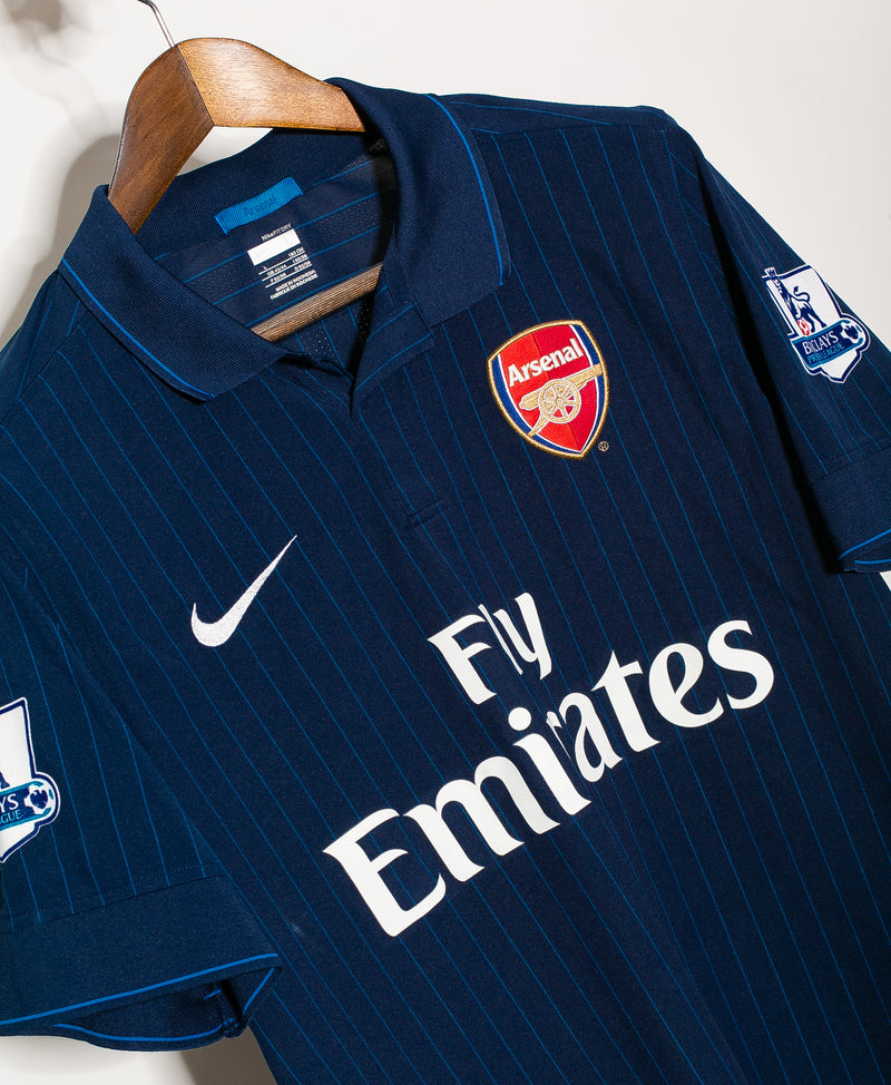 Arsenal 2009-10 Campbell Away Kit (L)