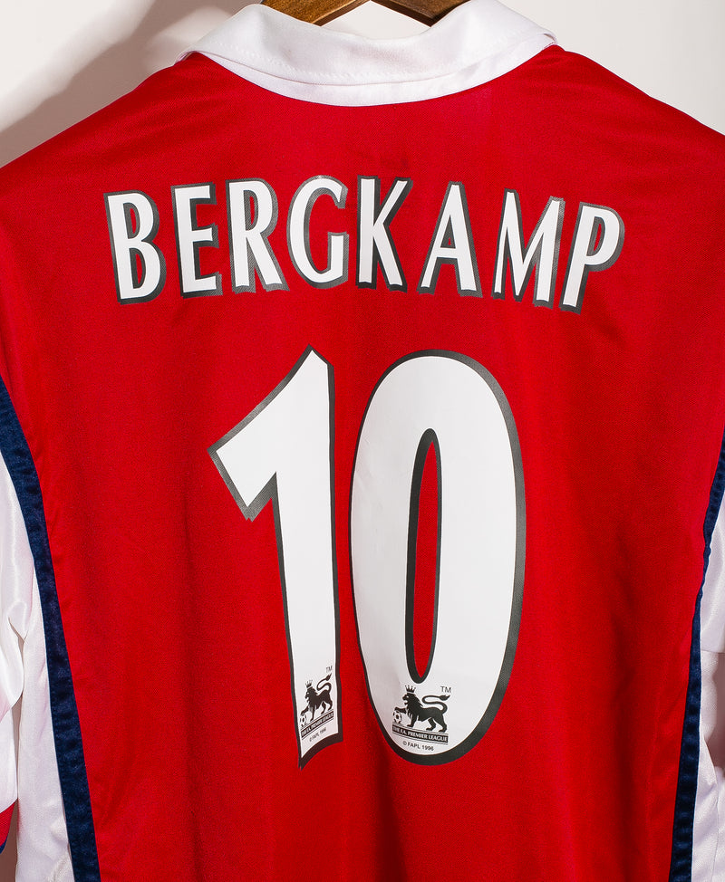 Arsenal 1999-00 Bergkamp Home Kit (L)