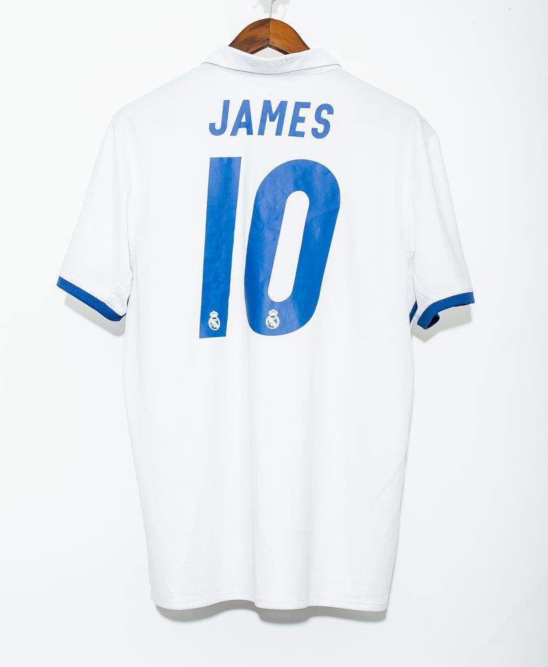 Real Madrid 2016 James Rodriguez Home Kit