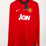 Manchester United 2013-14 Rooney Long Sleeve Home Kit BNWT (2XL)