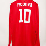 Manchester United 2013-14 Rooney Long Sleeve Home Kit BNWT (2XL)