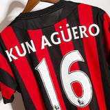 Manchester City 2011-12 Aguero Away Kit (M)