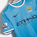 Manchester City 2013-14 Navas Home Kit (S)