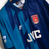 Arsenal 1995-96 Bergkamp Away Kit (XL)