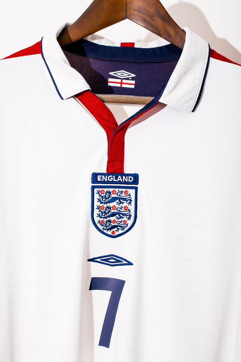 England 2003 Beckham Home Kit