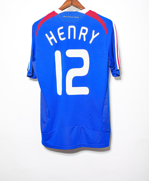 2006-07 France Home Shirt Henry #12 - NEW