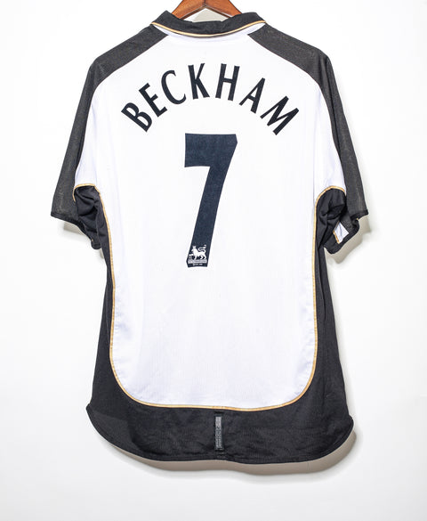 Manchester United 2001-02 Beckham Centenary Kit Reversible (XL)