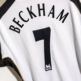 Manchester United 2001-02 Beckham Centenary Kit Reversible (XL)