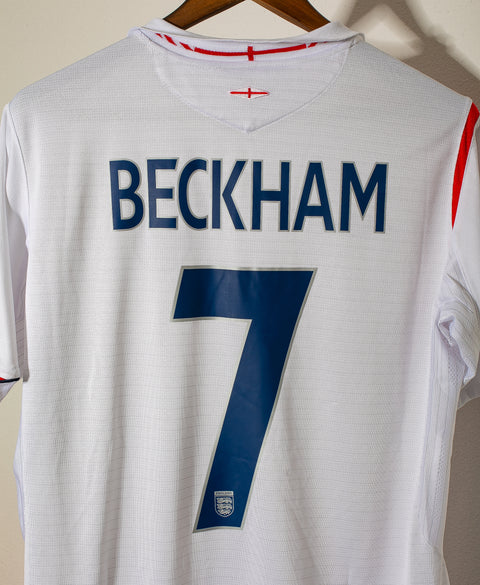 England 2006 Beckham Home Kit (L)