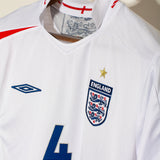 England 2006 Gerrard Home Kit (L)
