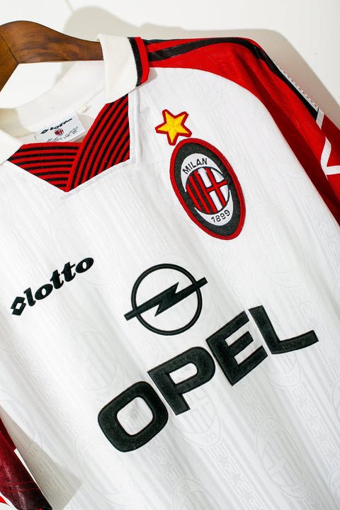 1997 AC Milan Ibou Away Kit ( L )