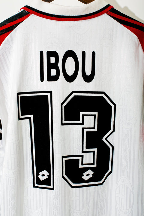 1997 AC Milan Ibou Away Kit ( L )