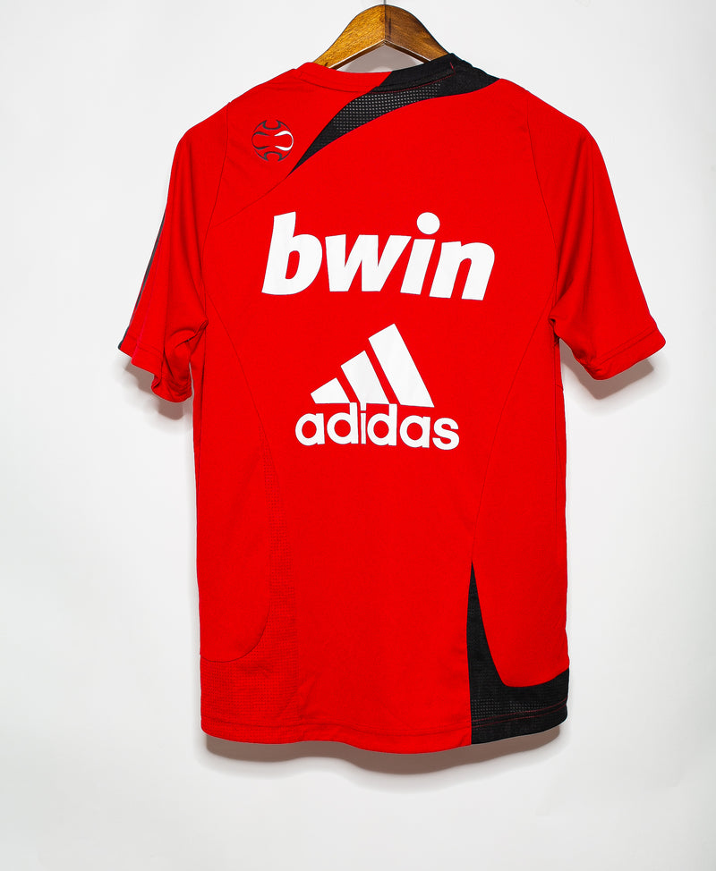 AC Milan Home football shirt 2007 - 2008. Sponsored by Bwin