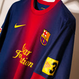 Barcelona 2012-13 Messi Home Kit (XL)