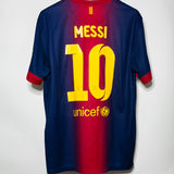 Barcelona 2012-13 Messi Home Kit (XL)