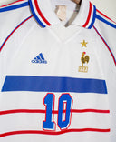 France 1998 Zidane Away Kit (S)
