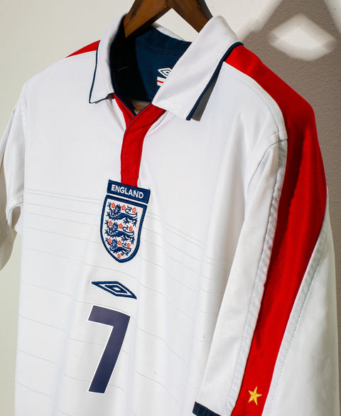 England 2004 Beckham Home Kit (M)