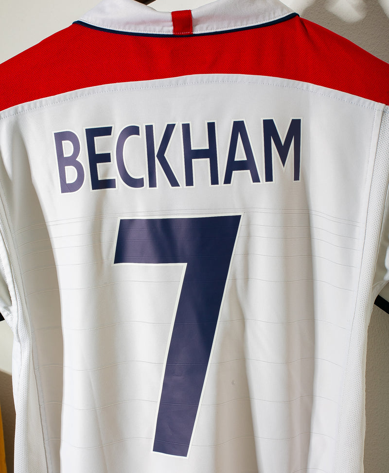 England 2004 Beckham Home Kit (M)