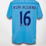 Manchester City 2011-12 Aguero Home Kit (L)