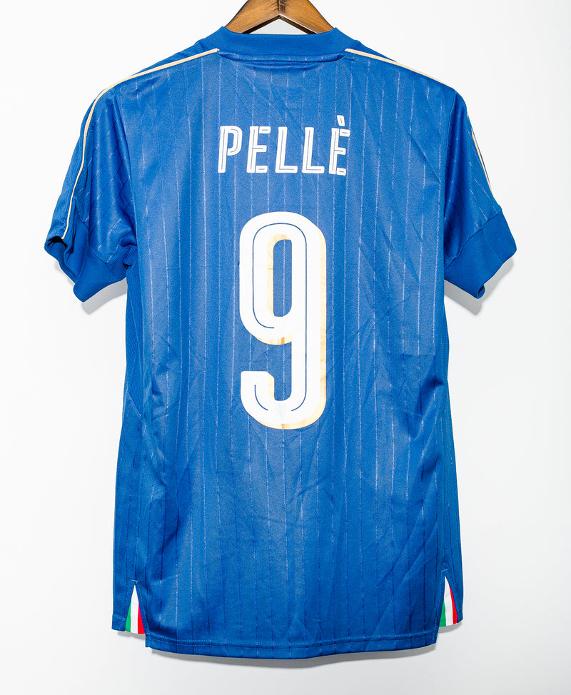 2016 Italy Home Kit #9 Pelle
