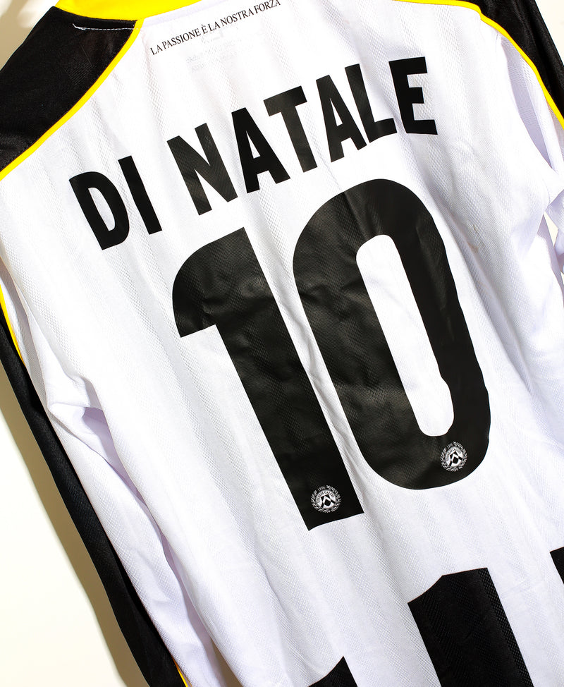Udinese 2014-15 Di Natale Long Sleeve Home Kit (L)