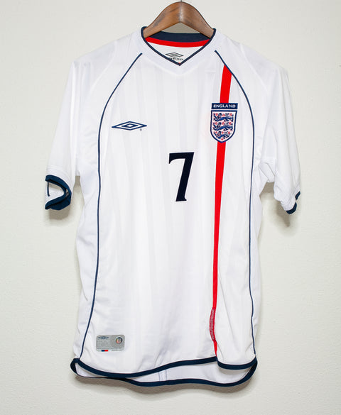 England 2002 Beckham Home Kit (M)