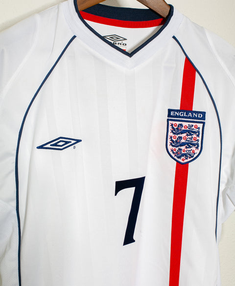 England 2002 Beckham Home Kit (M)