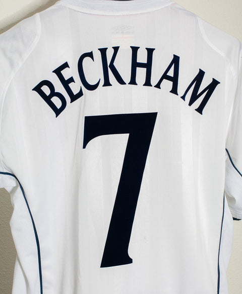 England 2002 Beckham Home Kit (M)