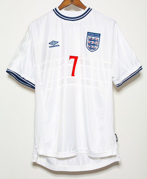 England 2000 Beckham Home Kit (2XL)