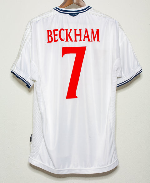 England 2000 Beckham Home Kit (2XL)