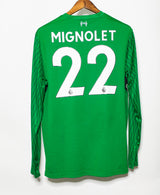 Liverpool 2017-18 Mignolet GK Kit (L)