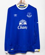 Everton 2016-17 Lukaku Long Sleeve Home Kit (2XL)