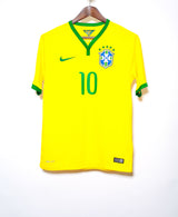 Brazil 2014 World Cup Neymar Home Kit (S)