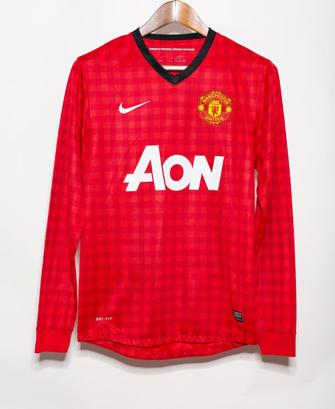 2012 Manchester United Home Long Sleeve #10 Rooney ( M )