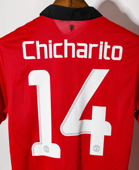 2013 Manchester United Home #14 Chicharito ( S )