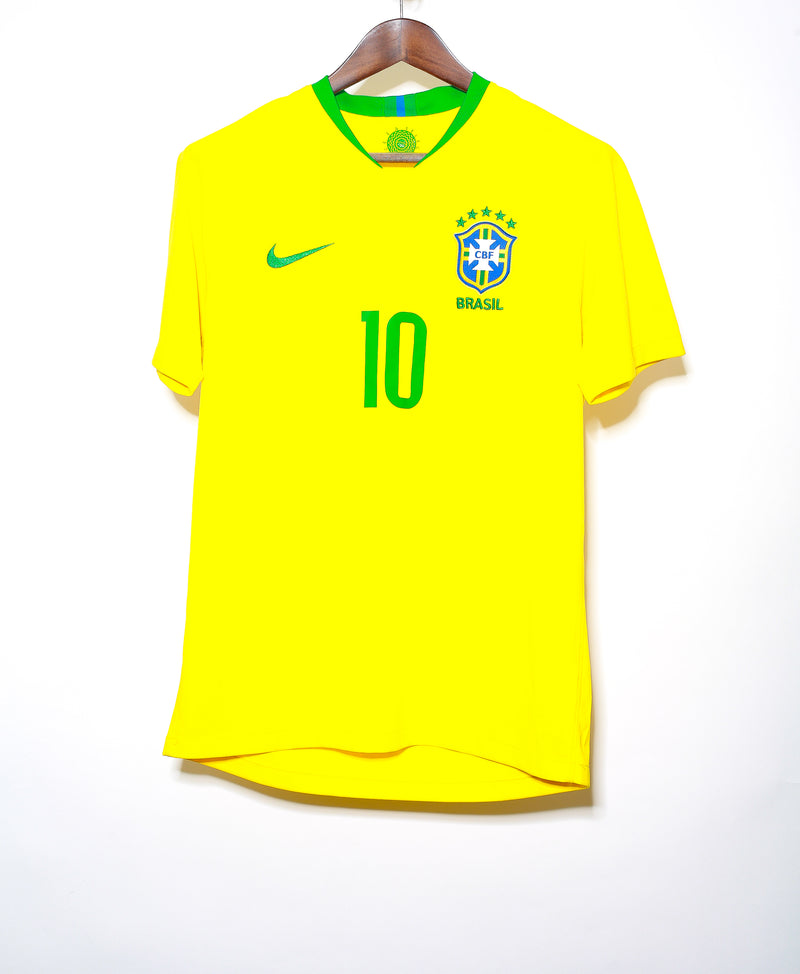 Brazil 2018 World Cup Neymar Home Kit (M)