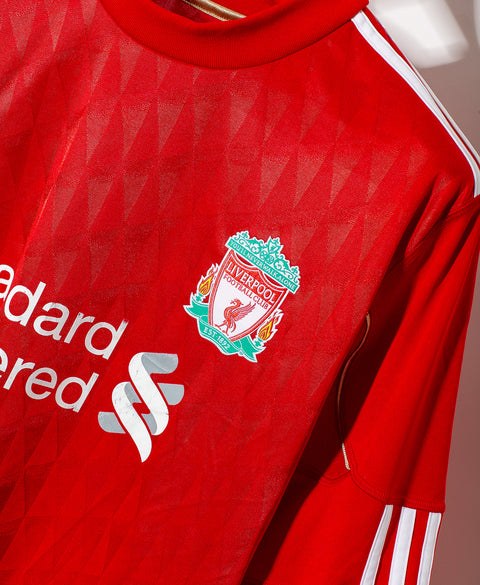 2010 Liverpool Home #23 Carragher ( L )