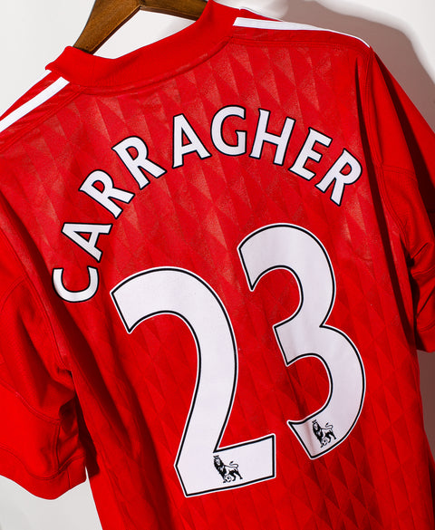 2010 Liverpool Home #23 Carragher ( L )