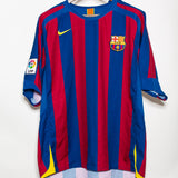 2005 FC Barcelona Home #19 Messi ( XL )