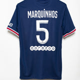PSG 2021-22 Marquinhos Home Kit (M)