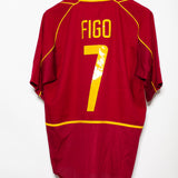 Portugal 2002 Figo Home Kit (L)