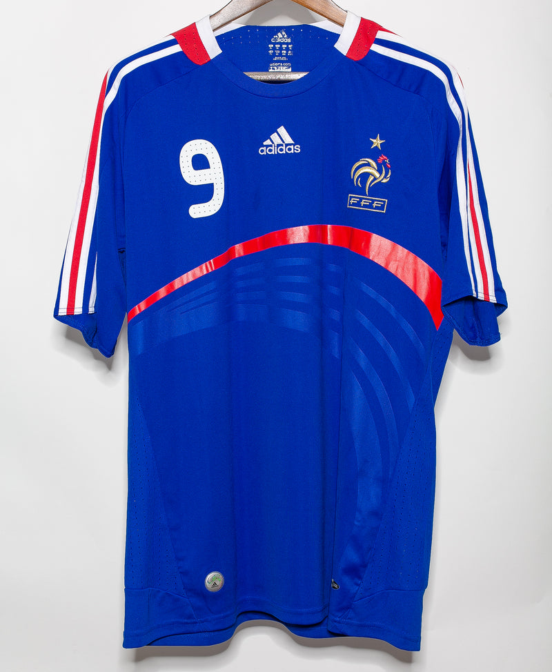 France 2008 Benzema Home Kit (XL)