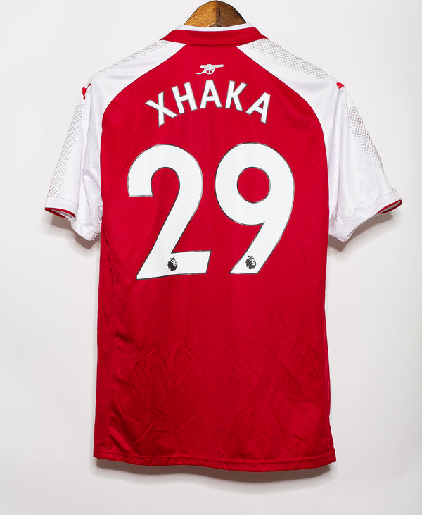 Arsenal 2017-18 Xhaka Home Kit (L)