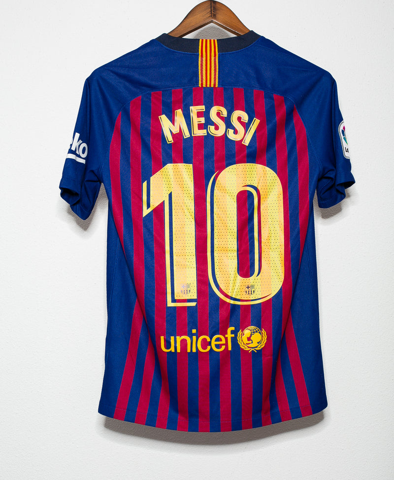 Barcelona 2018-19 Messi Home Kit (S)
