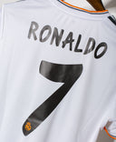 Real Madrid 2013-14 Ronaldo Home Kit (S)