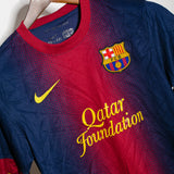 Barcelona 2012-13 Messi Home Kit (S)