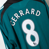 Liverpool 2008-09 Gerrard Long Sleeve Third Kit (XL)